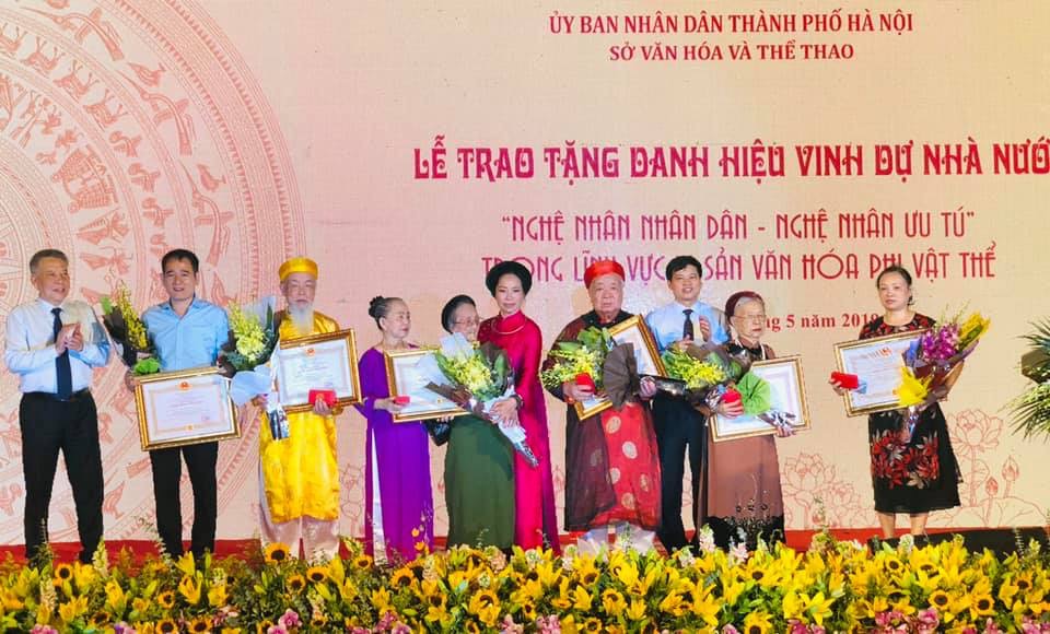 Ban hành Kế hoạch xét tặng danh hiệu “Nghệ nhân nhân dân”, “Nghệ nhân ưu tú” trong lĩnh vực di sản văn hóa phi vật thể lần thứ Ba - năm 2021