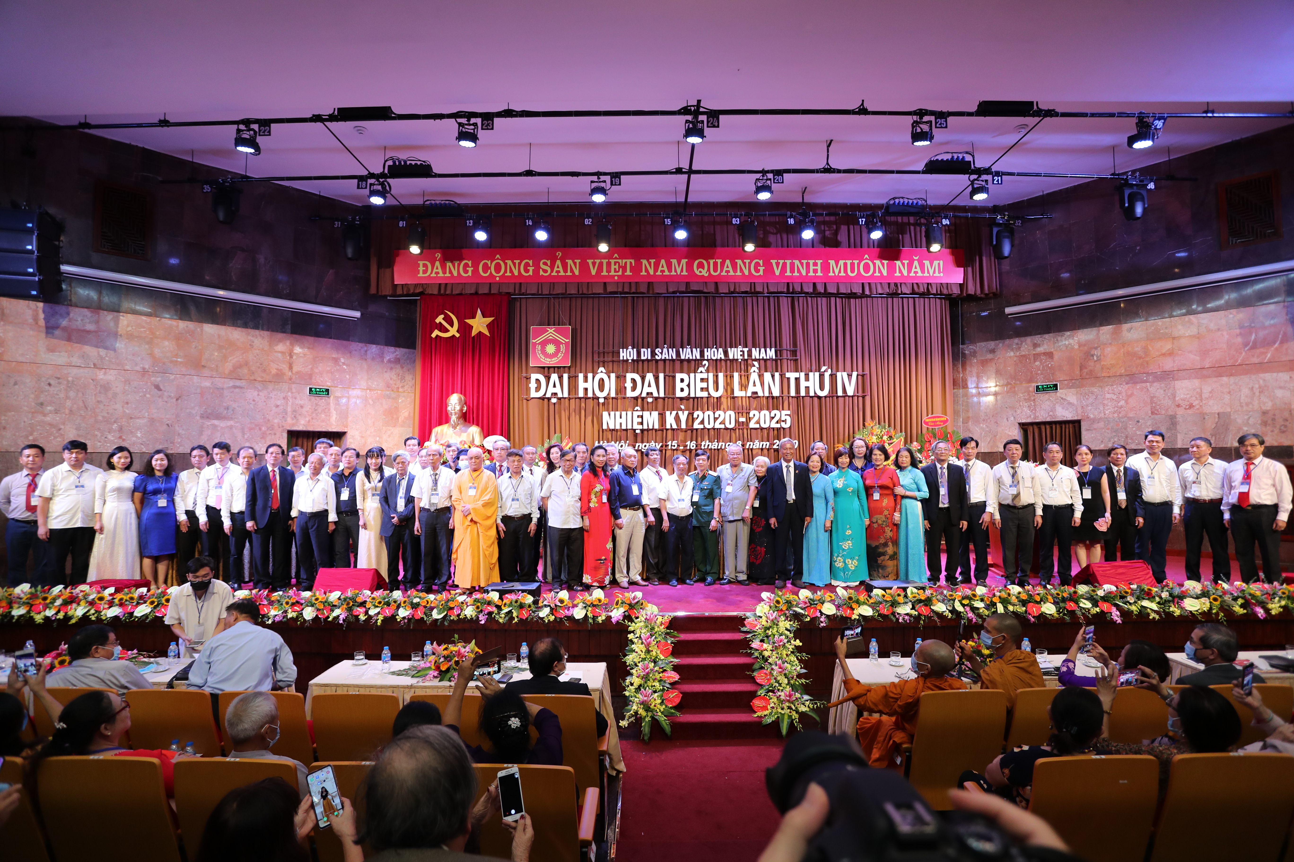 Đại hội đại biểu Hội Di sản Văn hóa Việt Nam lần thứ IV, nhiệm kỳ 2020-2025 thành công tốt đẹp