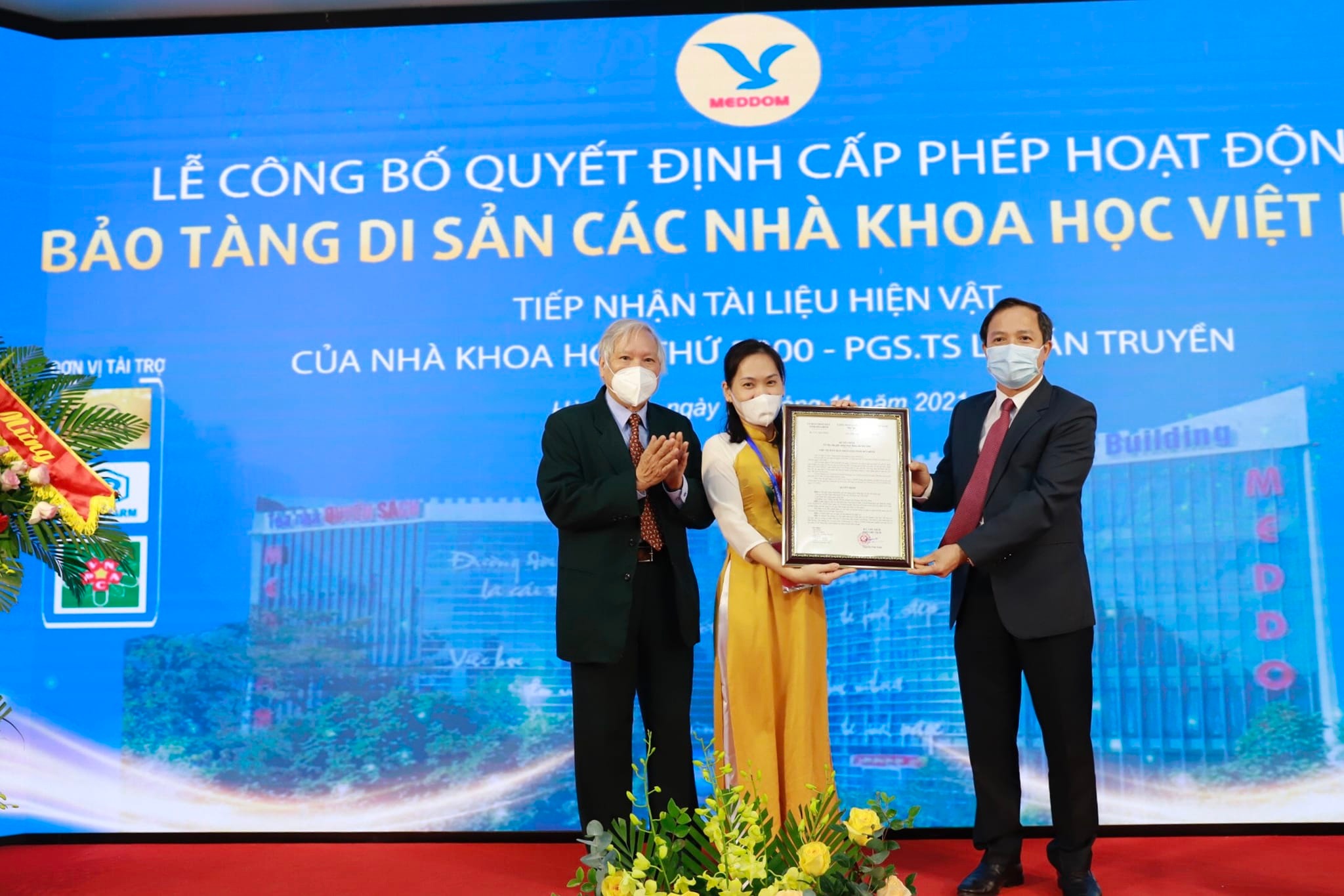 Bảo tàng Di sản các nhà khoa học Việt Nam được cấp phép và chính thức đi vào hoạt động