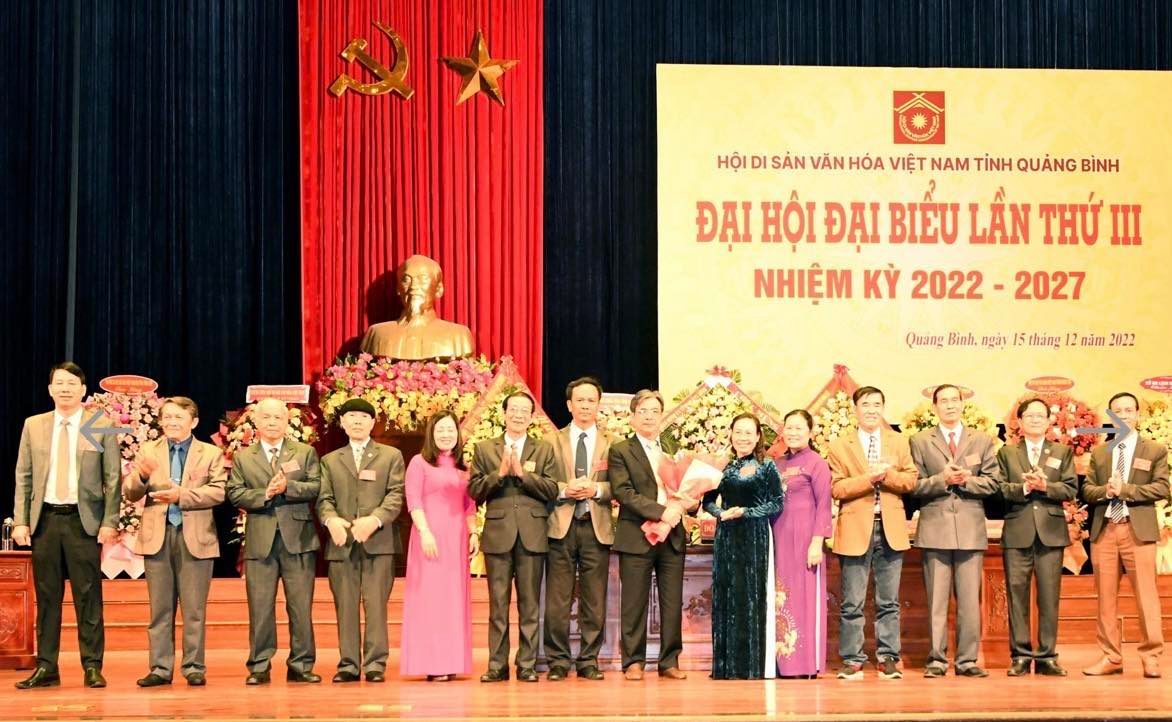 Đại hội lần thứ III Hội Di sản Văn hóa Việt Nam tỉnh Quảng Bình thành công tốt đẹp