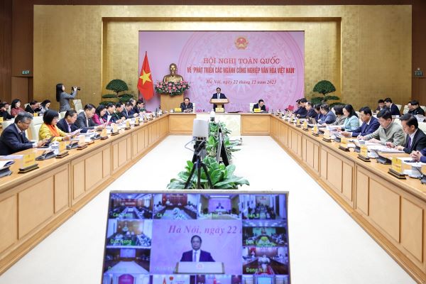 Thủ tướng Phạm Minh Chính: Xây dựng ngành công nghiệp văn hóa Việt Nam “Sáng tạo - Bản sắc - Độc đáo - Chuyên nghiệp - Cạnh tranh”