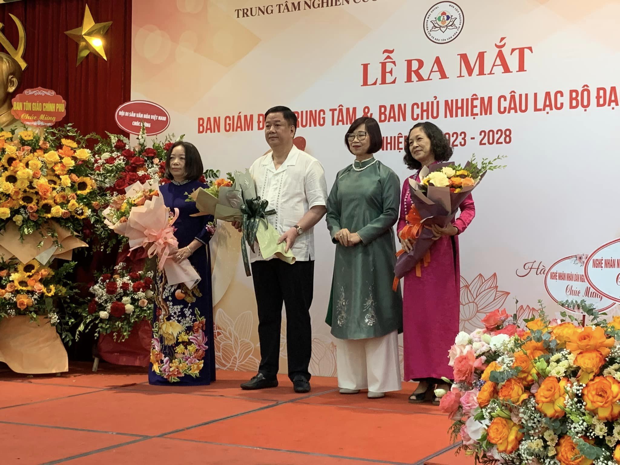 Lễ ra mắt Ban Giám đốc Trung tâm và Ban Chủ nhiệm Câu lạc bộ Đạo Mẫu Việt Nam, nhiệm kỳ 2023-2028