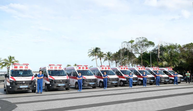 Khai trương Cơ sở Cấp cứu Ngoại viện chuẩn quốc tế đầu tiên tại Việt Nam