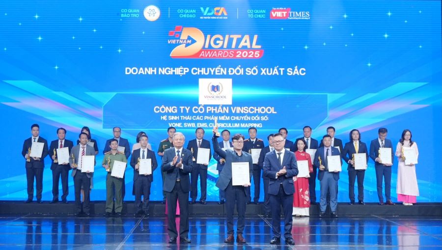 4 giải pháp công nghệ giúp Vinschool đạt giải “Doanh nghiệp chuyển đổi số xuất sắc 2025”