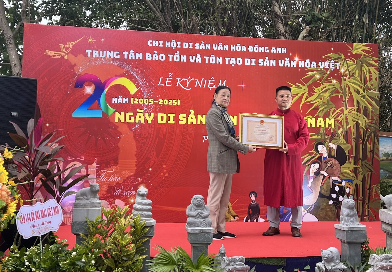 Trung tâm Bảo tồn và Tôn tạo di sản văn hóa Việt tổ chức kỷ niệm ngày Di sản Văn hoá Việt Nam