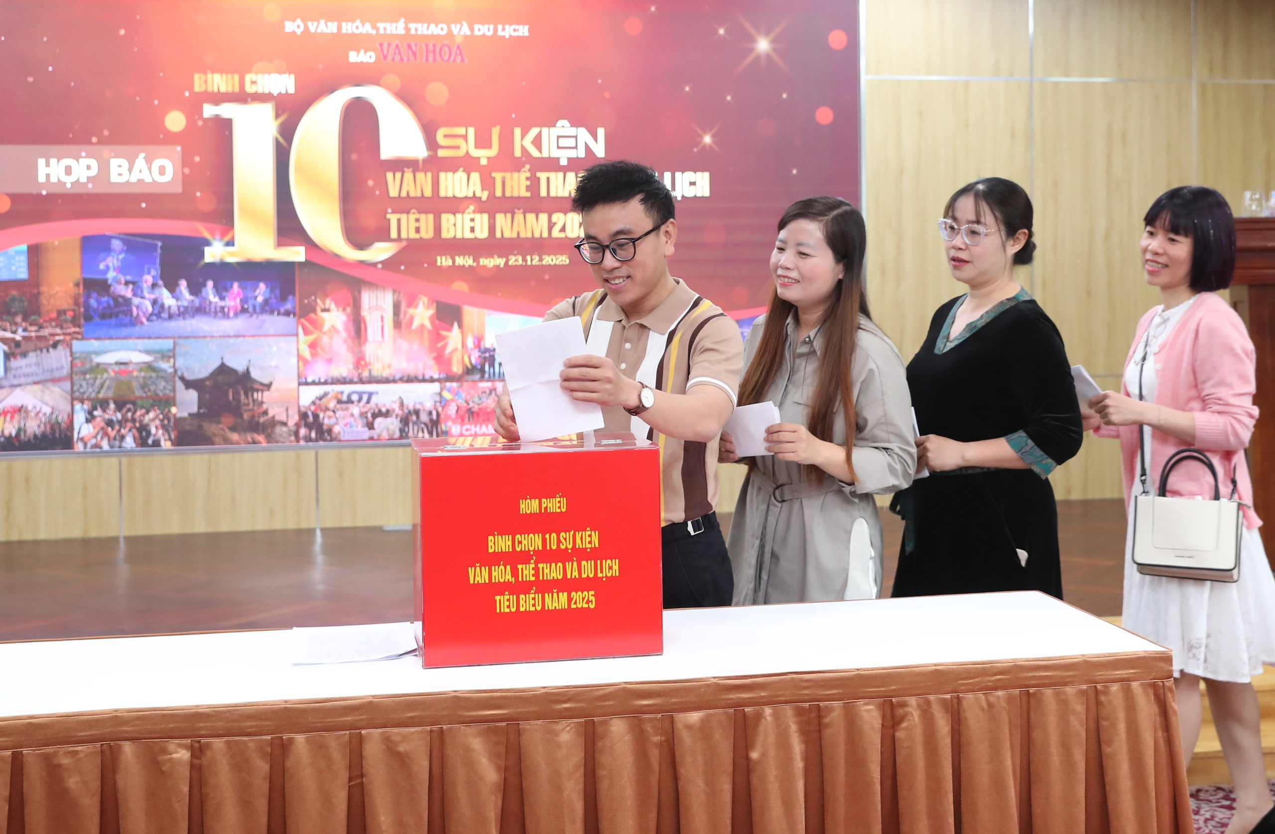 B&igrave;nh chọn 10 sự kiện văn h&oacute;a, thể thao v&agrave; du lịch ti&ecirc;u biểu năm 2025