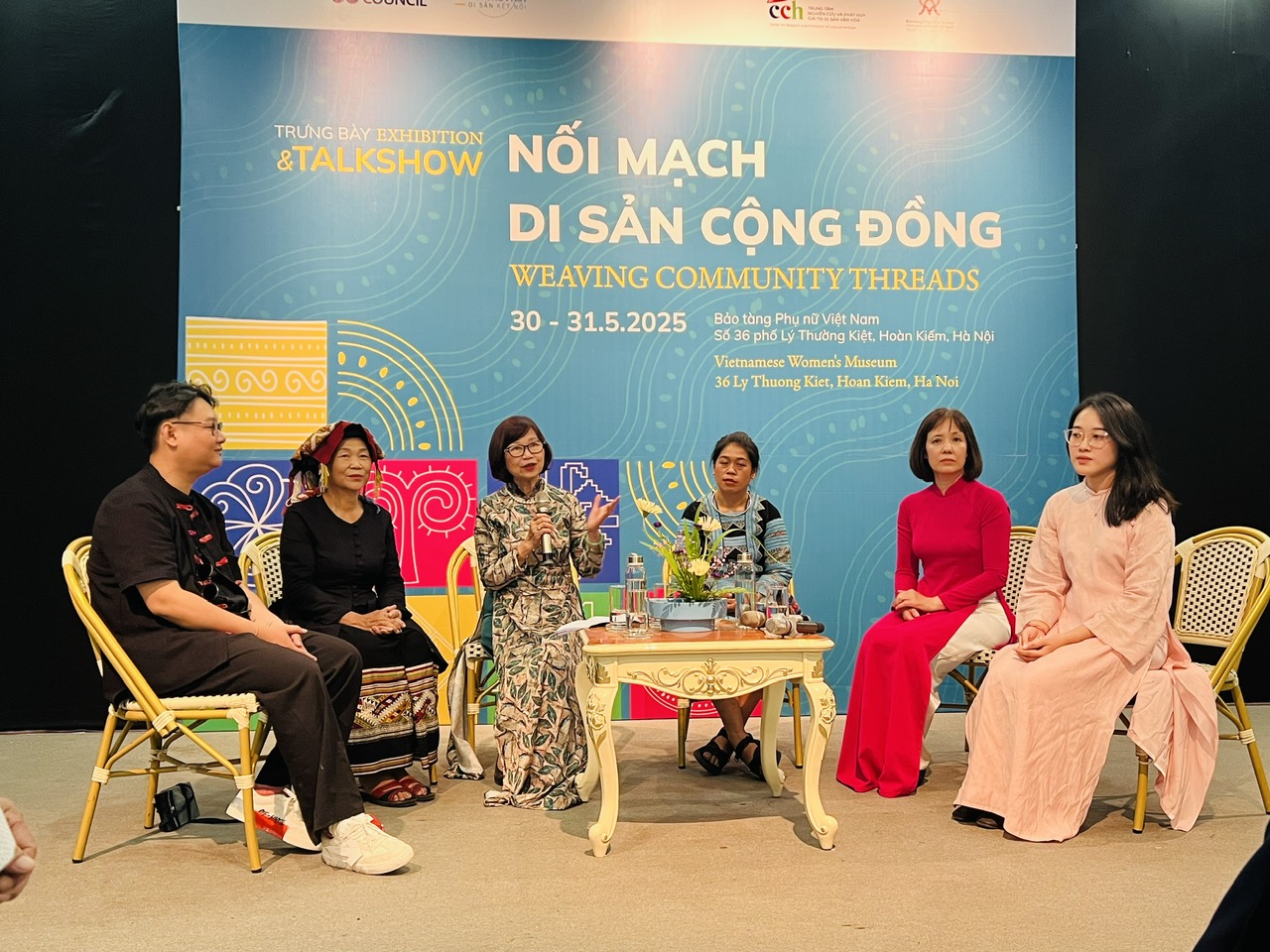 Trưng bày và talk show “Nối mạch di sản cộng đồng”: Lan tỏa thông điệp Di sản sống - Sáng tạo chung 