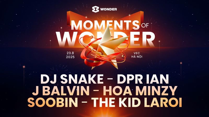 “Moments of Wonder” - Đại nhạc hội đặc biệt kỷ niệm 80 năm Quốc khánh với dàn sao “khủng”: DJ Snake, J Balvin, The Kid LAROI, DPR IAN…