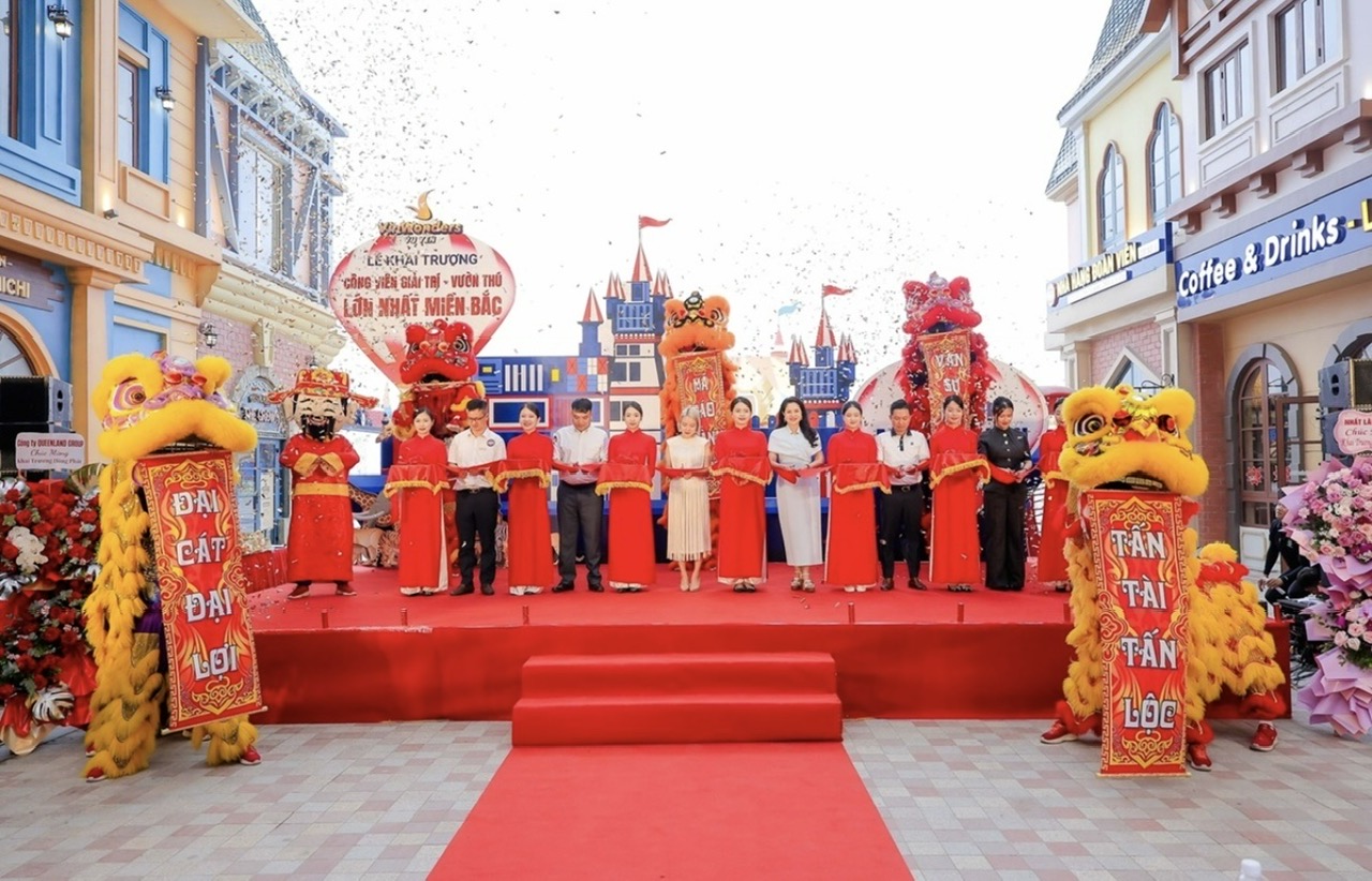 Khai trương VinWonders Vũ Yên - Tâm điểm vui chơi giải trí và vườn thú lớn nhất miền Bắc