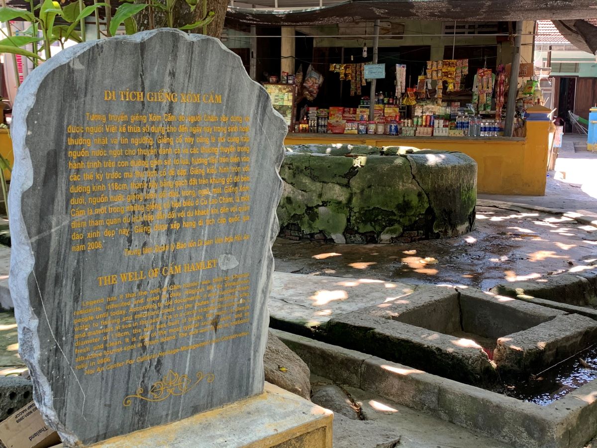 Giếng cổ Champa ở Hội An