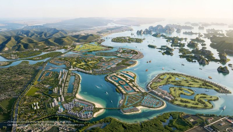 Giải m&atilde; si&ecirc;u hệ thống Lagoon 680 ha lớn nhất miền Bắc tại Vinhomes Global Gates Hạ Long