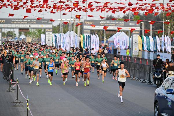 Cần Giờ lột x&aacute;c thần tốc, đẹp m&ecirc; hoặc trong ng&agrave;y tranh t&agrave;i VnExpress Marathon Green Paradise 2026