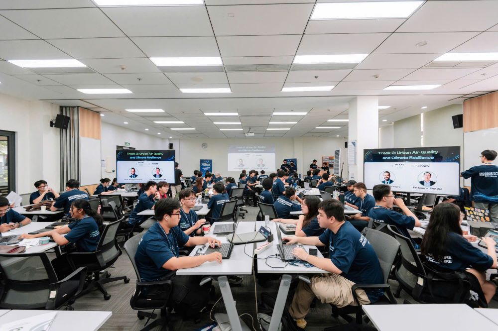 1.439 t&agrave;i năng c&ocirc;ng nghệ trẻ ch&acirc;u &Aacute; tranh t&agrave;i, t&igrave;m giải ph&aacute;p cho c&aacute;c th&aacute;ch thức khu  vực tại Asian Hackathon for Green Future